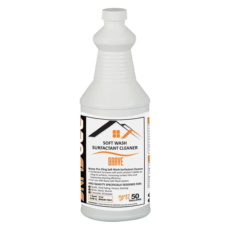 Pro Cling Soft Wash Surfactant – Biodegradable, 1-Quart Bottle (BRSW7001)