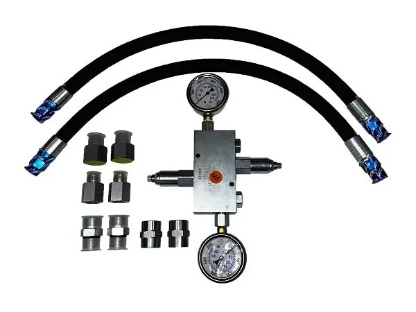Professional High-Pressure Gauge Test Set