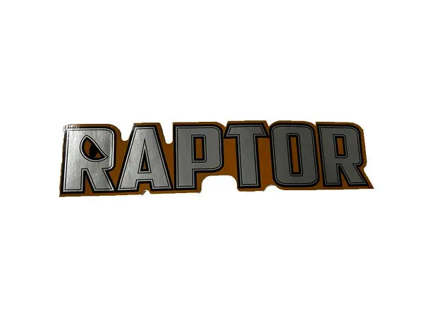 Raptor Identification Decal – Model & Spec Label