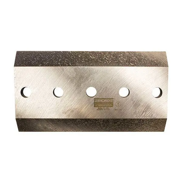 Simonds Brush Chipper Knife – 10″ × 5-1/2″ × 5/8″ High-Carbon Steel Blade (Part #19100250)