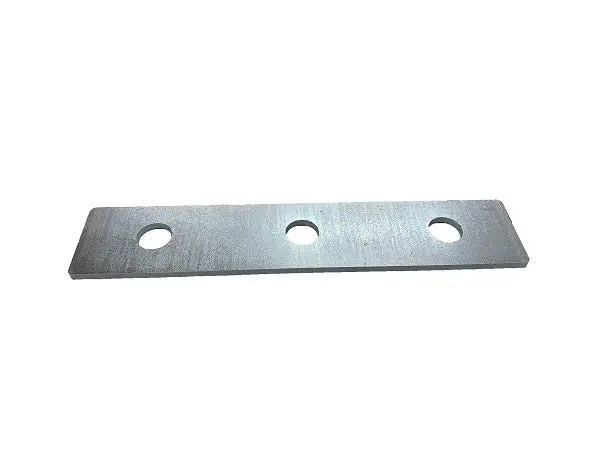 Slide Guide Spacer: 7.5″ x 1.5″ x 1/8″, 1/2″ Holes, 2.5″ Center Spacing