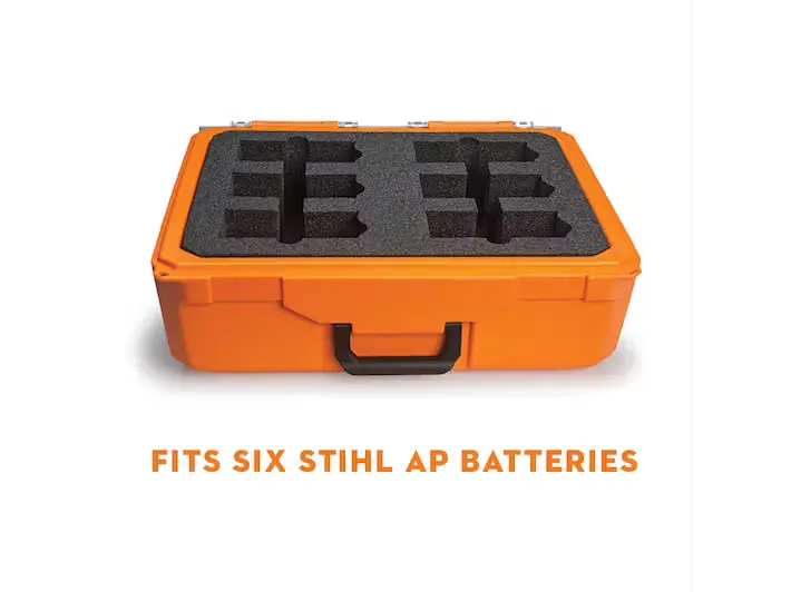 STIHL Battery Organizer Insert – Designed for Six AP-Series Batteries (Part #7010 871 0030)