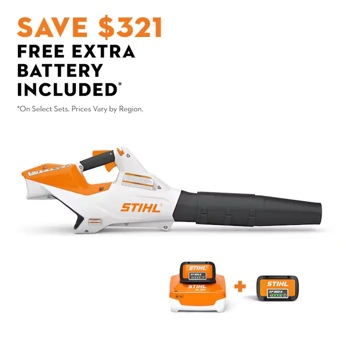 STIHL BGA 86 Cordless Blower with AP 300 S Battery and AL 301 Charger