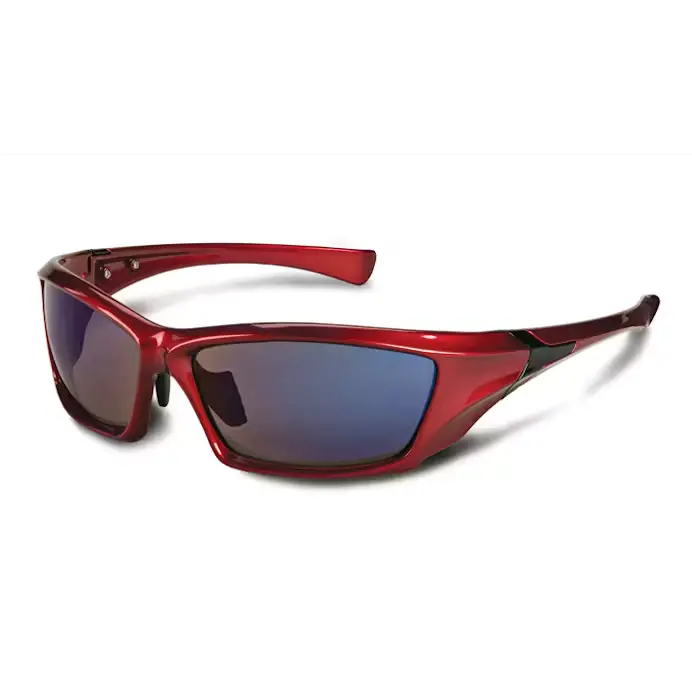 STIHL Blue Mirror Safety Glasses with Red Frame – 7010 884 0385