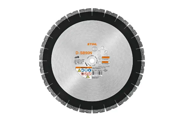 STIHL D-SB 90N Low-Noise Diamond Wheel – 12-Inch Reduced-Sound Concrete Grinding Disc (0835 097 8001)