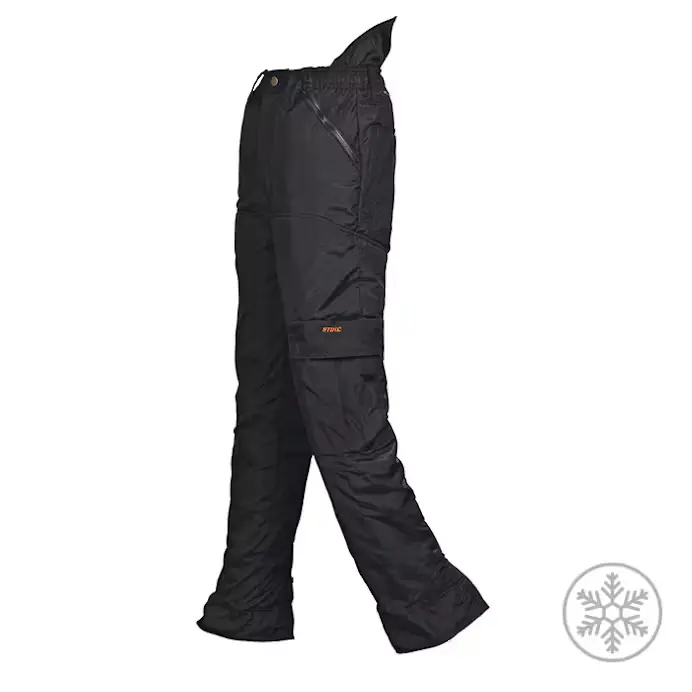 STIHL Dynamic Winter Chainsaw Pants – Insulated, Small (0797 901 0001)