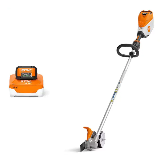 STIHL FCA 140 Cordless Edger Bundle – AP 500 S Battery + AL 500 Fast Charger (FCA140-AP500S-AL500-COMBO)