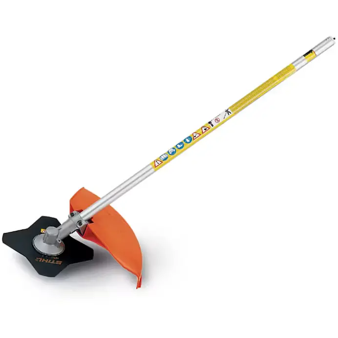 STIHL FS-KM Brushcutter with 4-Tooth Grass Blade (4180 200 0472 US)