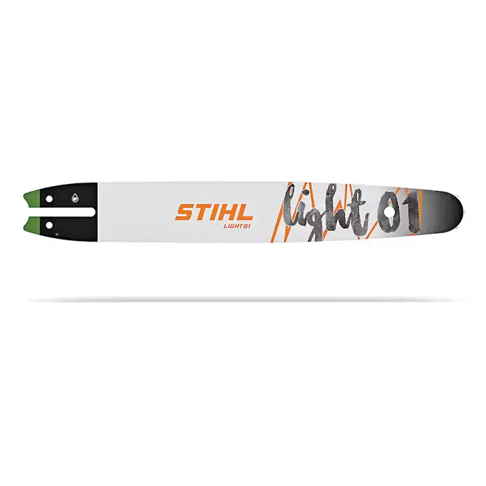 STIHL Light 01 Replacement Guide Bar – 14″ (35 cm), 3/8″ Pitch, 0.043″ Gauge, Picco Micro Tooth