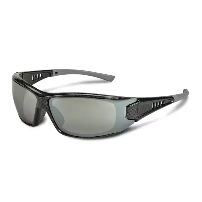 STIHL Patterned Frame Safety Glasses – Silver Mirror Lens (Model 7010 884 0383)