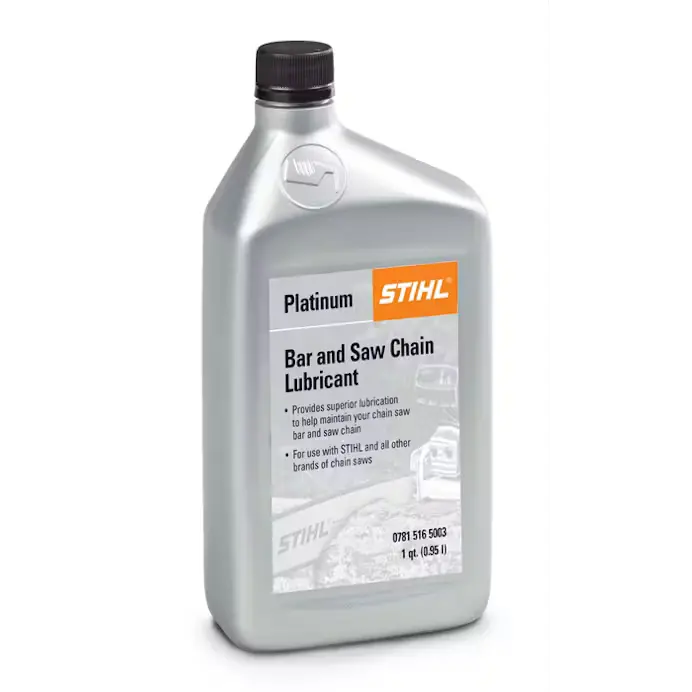 STIHL Platinum Bar & Chain Oil – Single 1-Quart Bottle (0781 516 5001 S)