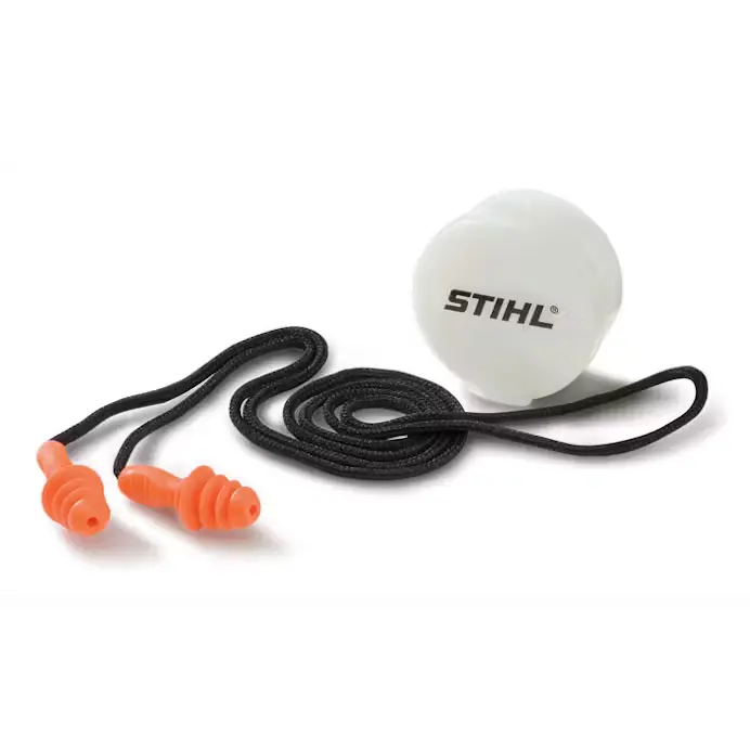 STIHL Reusable Ear Plugs – Comfortable, Washable Hearing Protection (Model 7010 884 0401)