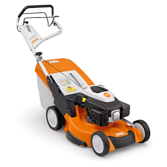 STIHL RM 655 V Self-Propelled Gas Lawn Mower – 21-Inch Cut, Mechanical Drive System – Model 6374 011 3450
