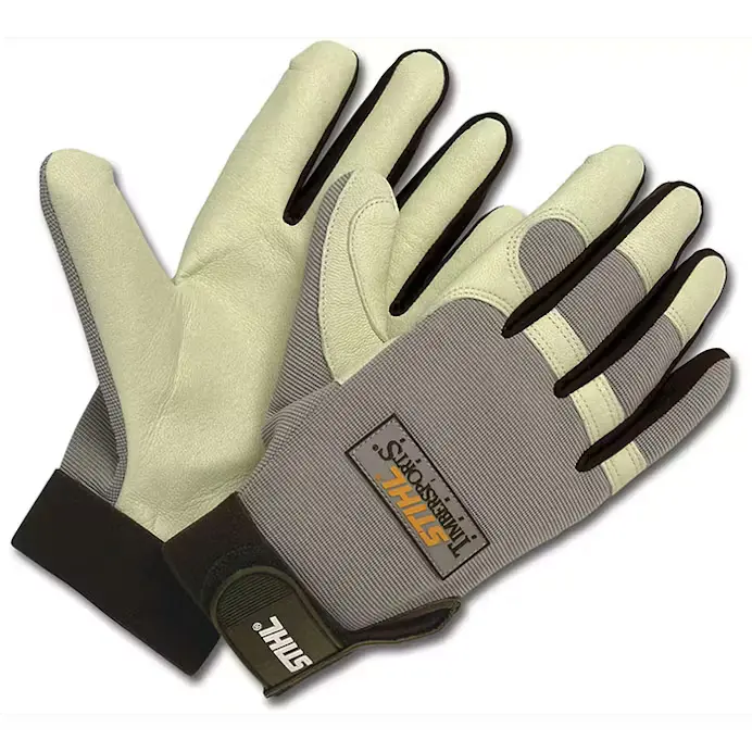 STIHL TIMBERSPORTS® Series Gloves – Large, High-Traction Design for Timber Events (Model 7010 884 1134)