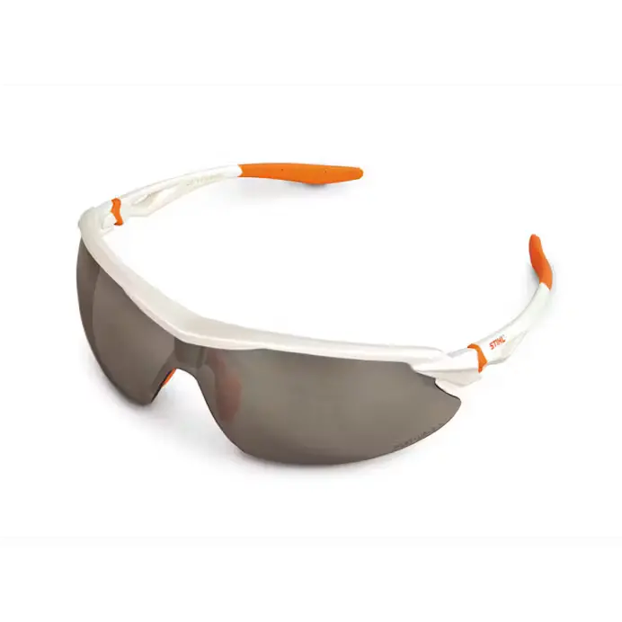STIHL Two-Tone Sport Safety Glasses – Silver Mirror Lens (Model 7010 884 0368)