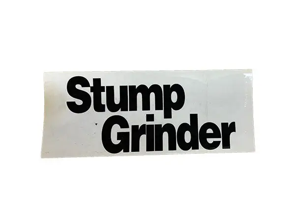 Stump Grinder Safety and Identification Decal Set (Part #783544)