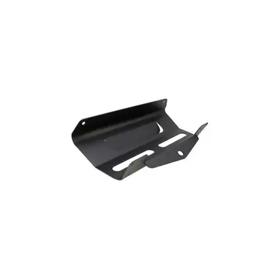 Textured Black Hitch Plate Mounting Bracket (Part #127757-6)