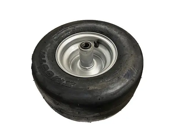 Tire and Wheel Set – 13×6.50-6, Silver Rim