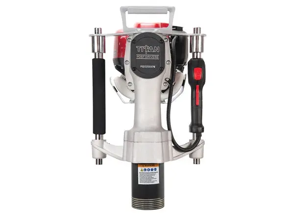 Titan Post Driver Contractor X – 3.125″ Barrel, Honda 35cc Engine, Includes PGD3200XPM Post Master Drive Cap