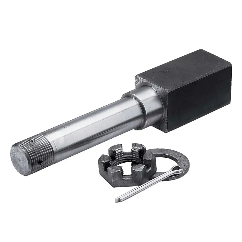 Ultra-Tow 1-1/2-Inch Square Axle Spindle – 8-Inch Length, Load-Bearing Design