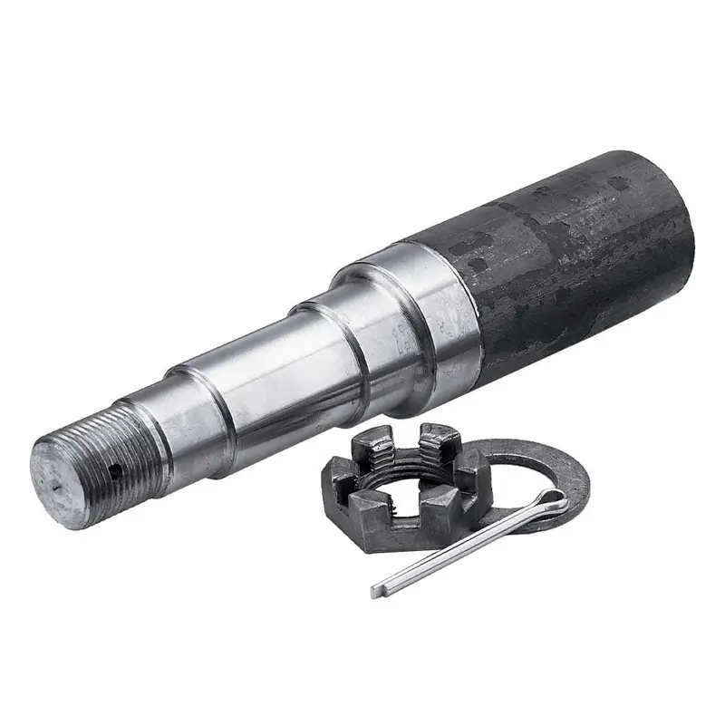 Ultra-Tow 1-3/4-Inch Round Axle Spindle – 8-Inch Length, Durable Steel