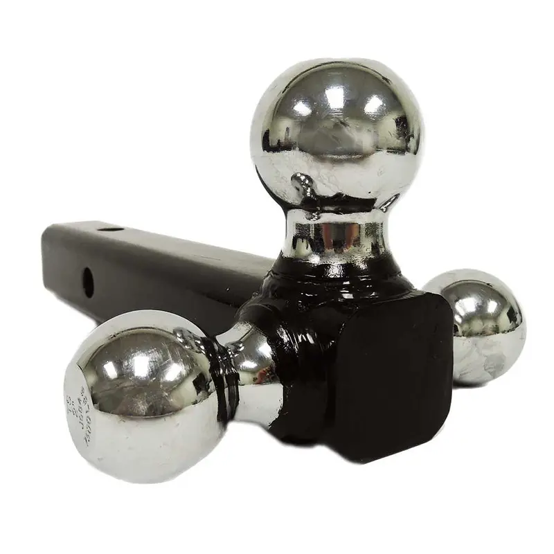 Ultra-Tow 2″ Tri-Ball Hollow Tube Mount – Class IV, Chrome Plated
