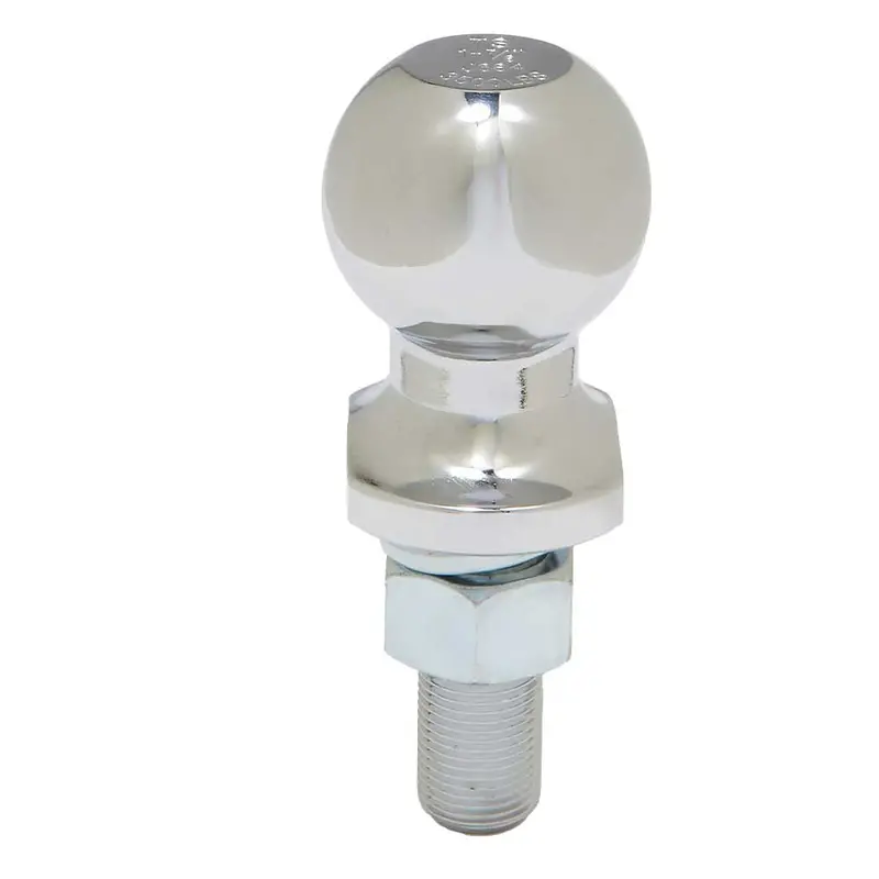 Ultra-Tow Chrome 1-7/8″ Trailer Ball – 3/4″ Shank, 2-1/8″ Length, 3500 lb Capacity