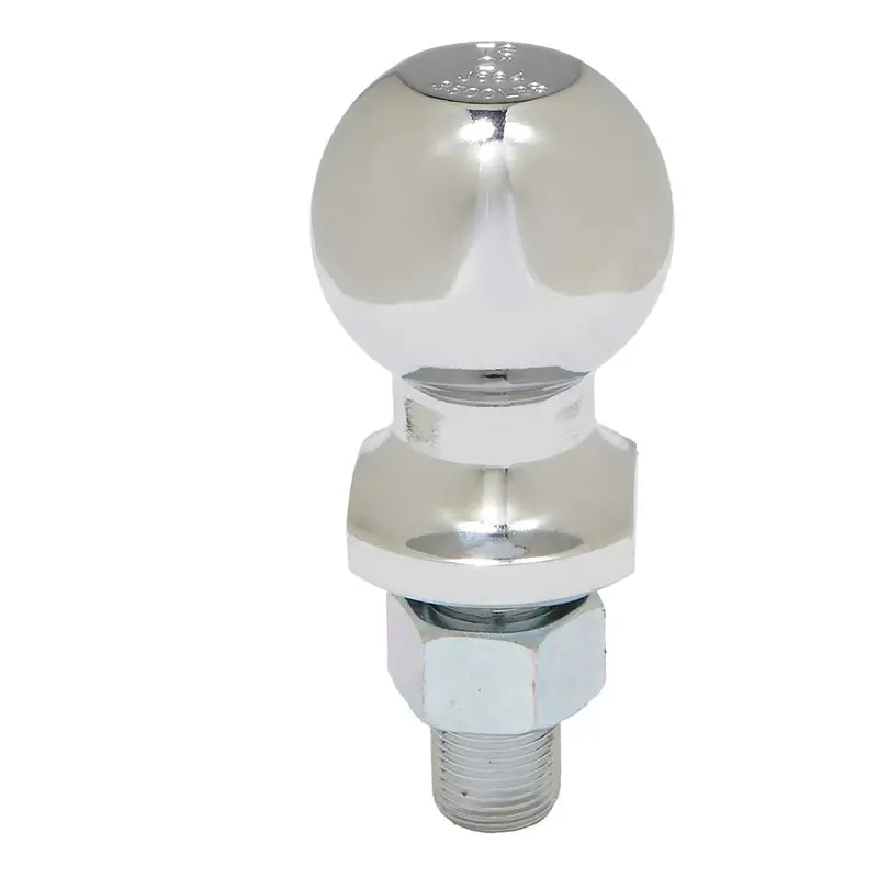 Ultra-Tow Chrome 2″ Hitch Ball – 3/4″ Shank Diameter, 1-3/4″ Length, 3500 lb Capacity