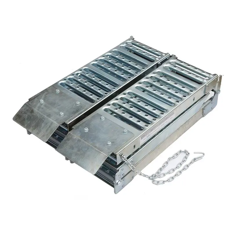 Ultra-Tow Folding Arched Steel Loading Ramps – 1000 lb Capacity, 6 ft Length