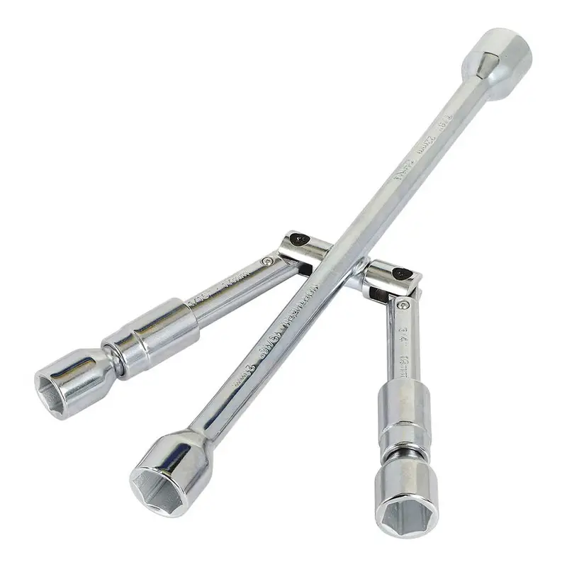 Ultra-Tow Folding Lug Wrench – 14-Inch Adjustable Tire Tool