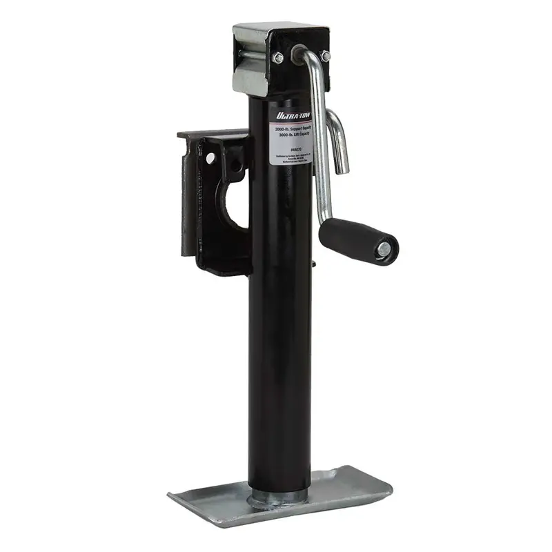 Ultra-Tow Snap Ring Sidewind Swivel Jack – 2,000 lb Load Rating
