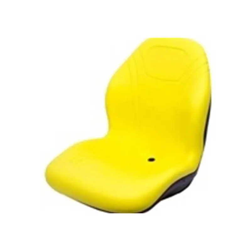 Uni Pro KM-129 Hinged Bucket Seat for John Deere – Yellow Vinyl, Pivot-Mount Design (6801.KMM)