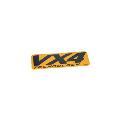 VX4 Technology Branding Decal for Equipment Panels