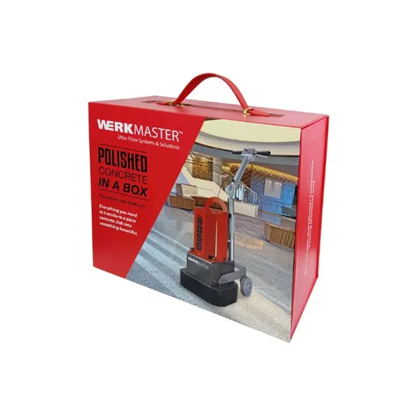 WerkMaster Polished Concrete Kit – Complete DIY Floor Finishing System (Model 020-0749-00)