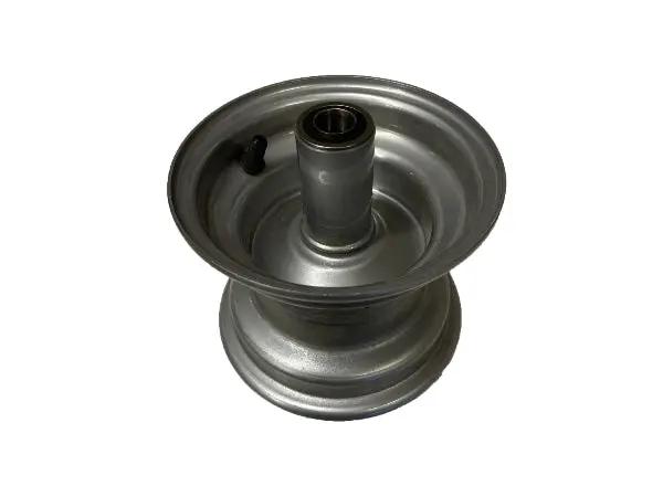 Wheel – 6×4.50 Inches, Silver Finish