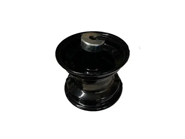 WHL 6×4.50 Black Wheel for Commercial Mowers