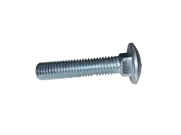 Zinc-Plated Carriage Bolt: 1/2″-13 x 2″ (Part #604253)