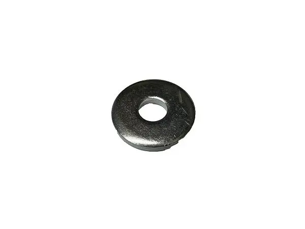 Zinc-Plated Flat Washer — 0.73″ ID × 2.25″ OD × 0.31″ Thick (605508)
