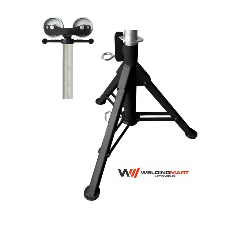 B&B Sumner Lo 4000Swh Heavy-Duty Fold-A-Jack Pipe Jack – Steel Wheel Head Design 1