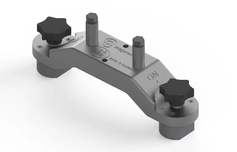 Bug-O Fmd-2010 High-Flex On/Off Magnetic Base For Precision Welding 1