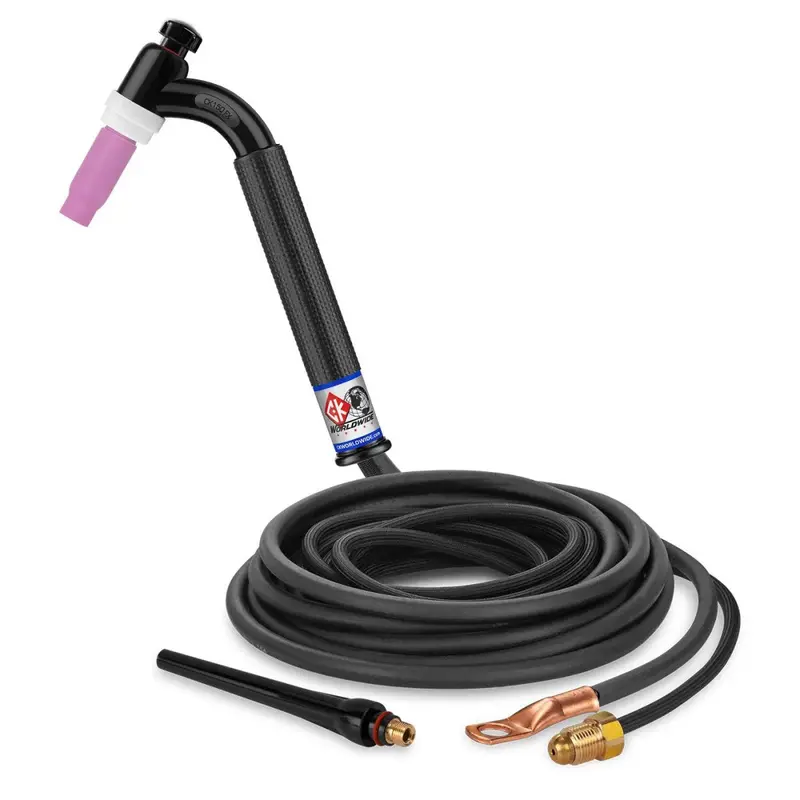 Ck Worldwide Ck1512Nsf-Fx 150A Gas-Cooled Flex Head Tig Torch With 12.5-Foot Superflex Cables 1