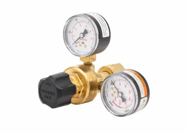 Harris 601-80-540-A Single-Stage Oxygen Regulator – Economical Design, 3000 Psi Inlet (3000412) 1