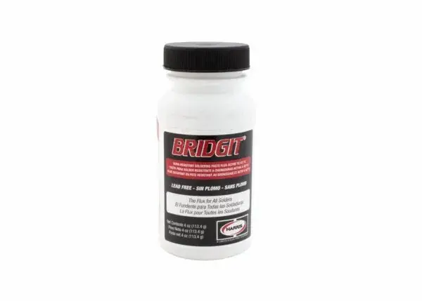Harris Bridgit Paste Soldering Flux – 4 Oz Jar, 24-Pack (Brpf4) 1