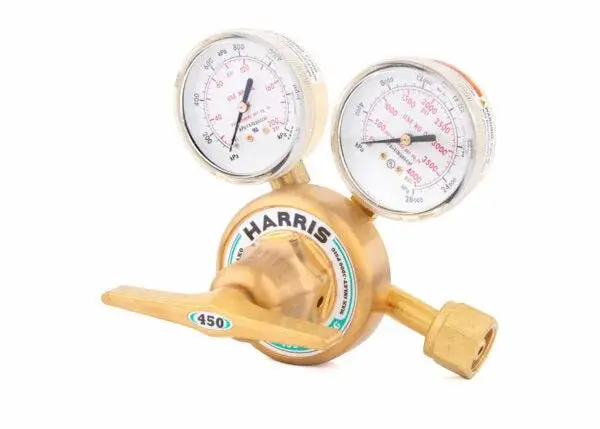 Harris Single-Stage Stainless Steel Diaphragm Oxygen Regulator – 450-50-540 (3002496) 1