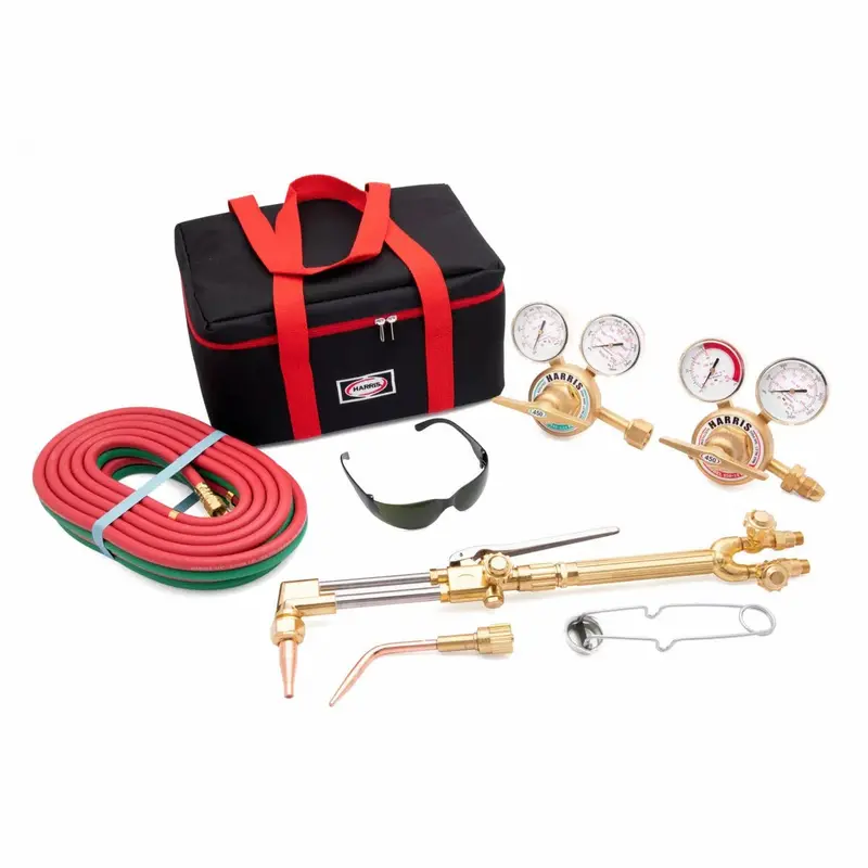 Harris Vxt 450 Deluxe Ironworker Acetylene Torch Kit – Cga 540/510 Compatible (4400374) 1