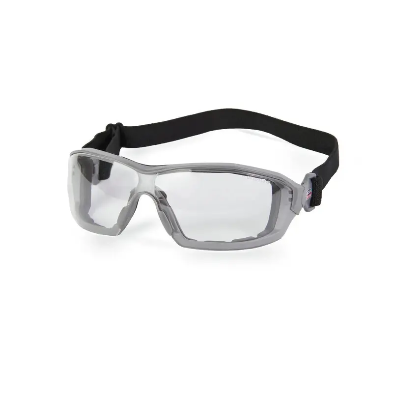 Lincoln 360 Foam-Cushioned Safety Glasses – Clear Anti-Fog & Scratch-Resistant Lenses (K4707-1) 1
