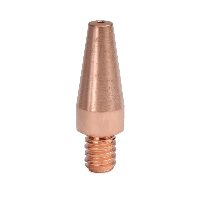 Lincoln Copper Plus Tapered Contact Tip – 350A Rated, 2.0 Mm (5/64") Size, 10-Pack (Kp2744-564T) 1