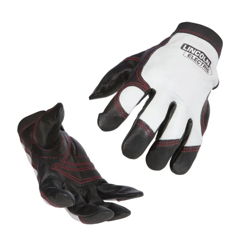 Lincoln Full-Grain Leather Steelworker Welding Gloves – Small Size (K2977-S) 1