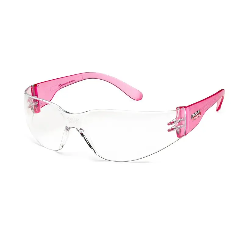 Lincoln Starlite Clear Safety Glasses For Women – Ansi-Z87.1 Certified (K3250-S) 1