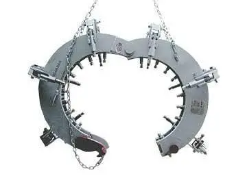 Mathey Dearman Mega Rim Clamp – Adjustable For 18" To 24" Pipe Diameters (D711-1824M) 1
